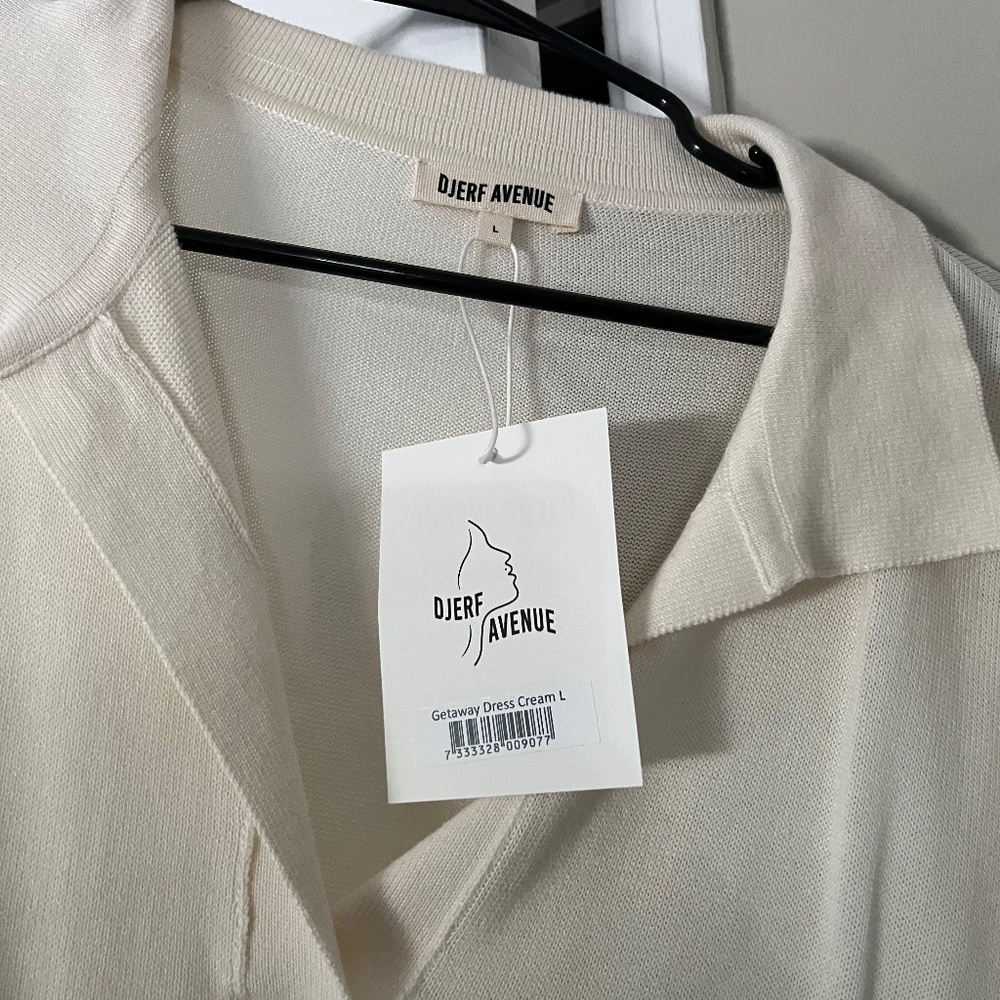 Djerf Ave - Getaway Dress Cream